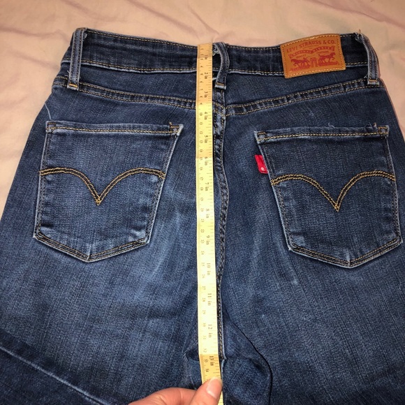 Indigo faded Levi’s skinny jeans size 25 - Picture 6 of 9